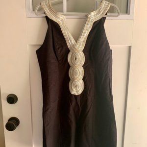Lilly Pulitzer Black Shift EUC